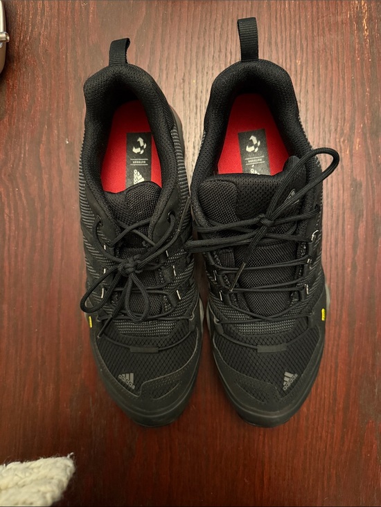 adidas Other - adidas Men's Black Sneakers with Red Insole Accents